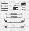BORG & BECK BBK6154 Accessory Kit, disc brake pads